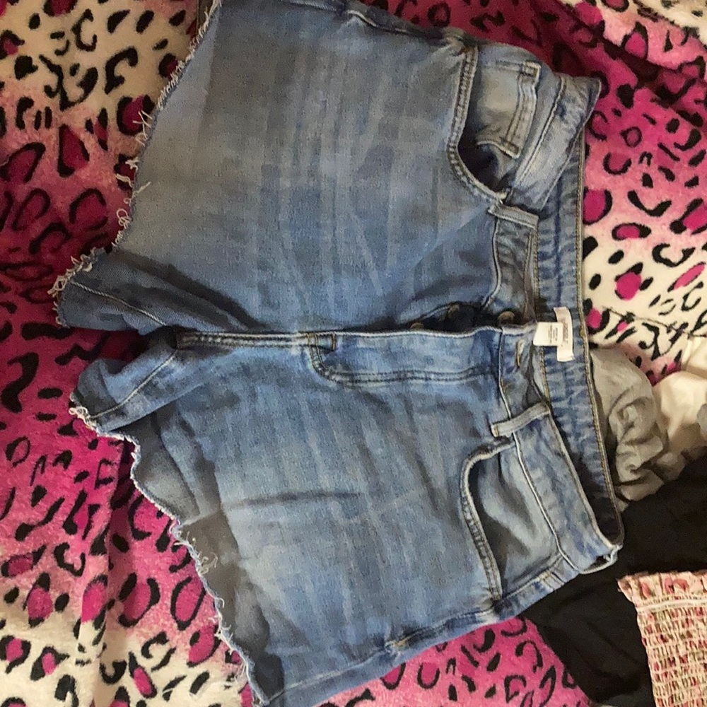 forever 21 jean cut shorts